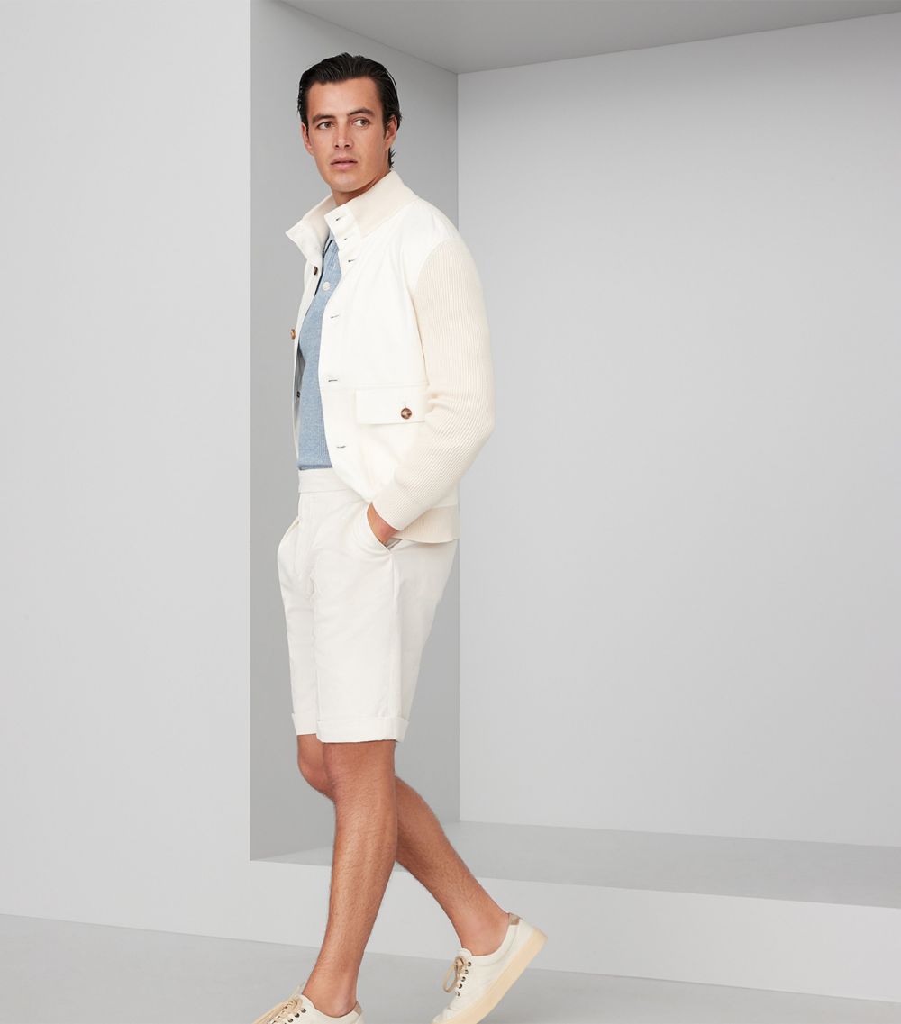 Brunello Cucinelli Brunello Cucinelli Cotton Gabardine Bermuda Shorts