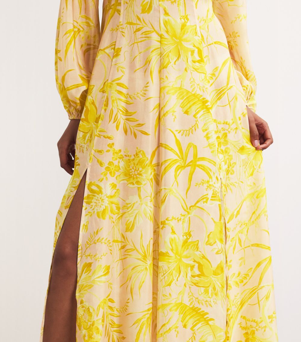 Zimmermann Zimmermann Silk Floral Maxi Dress