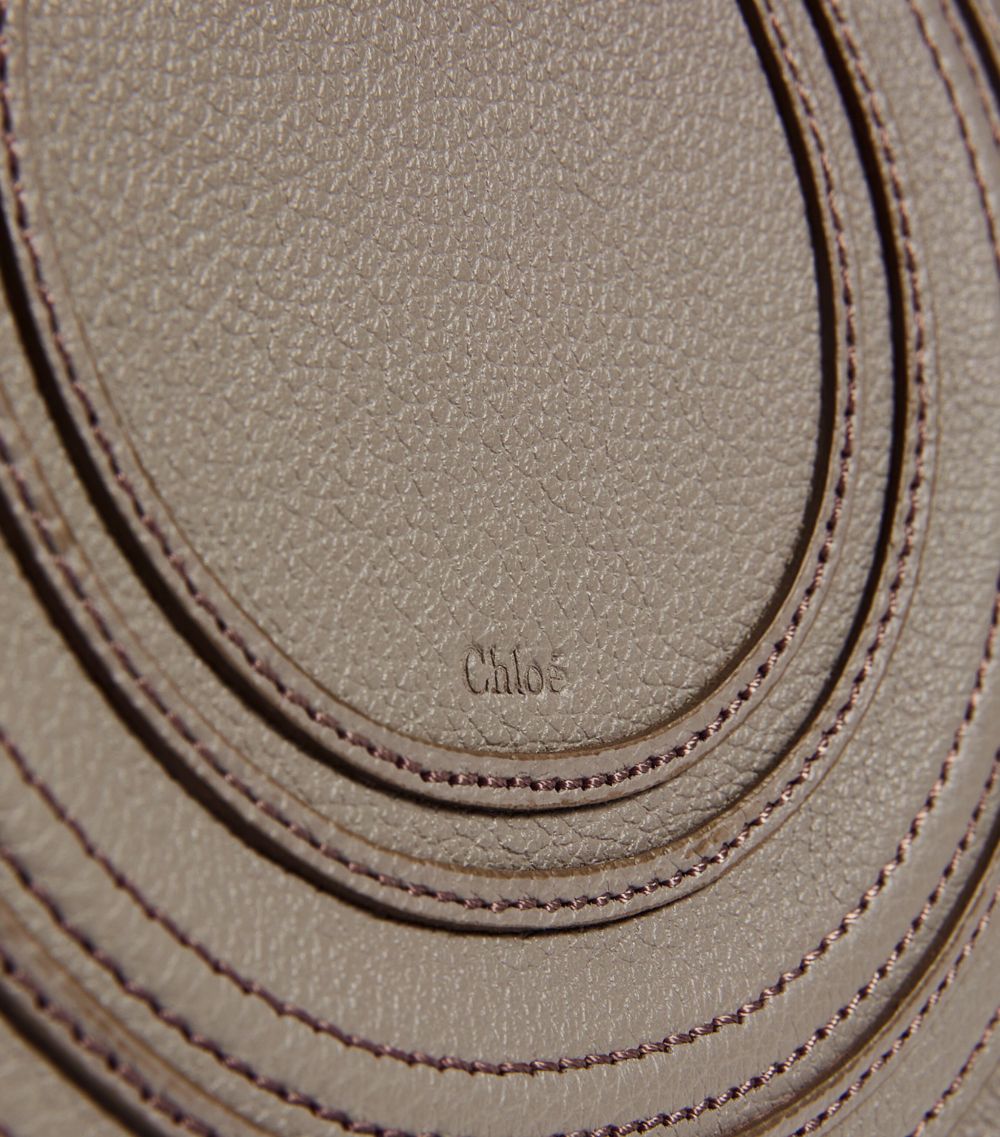 Chloé Chloé Small Leather Marcie Saddle Bag