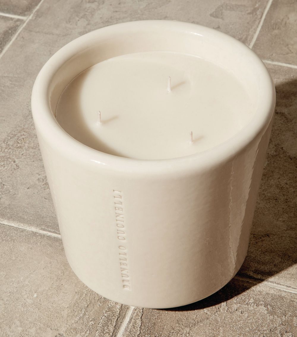 Brunello Cucinelli Brunello Cucinelli Ebano Candle (18cm)