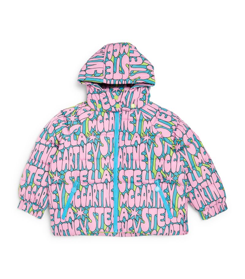 Stella McCartney Kids Stella Mccartney Kids Shooting Star Puffer Jacket (2-14 Years)