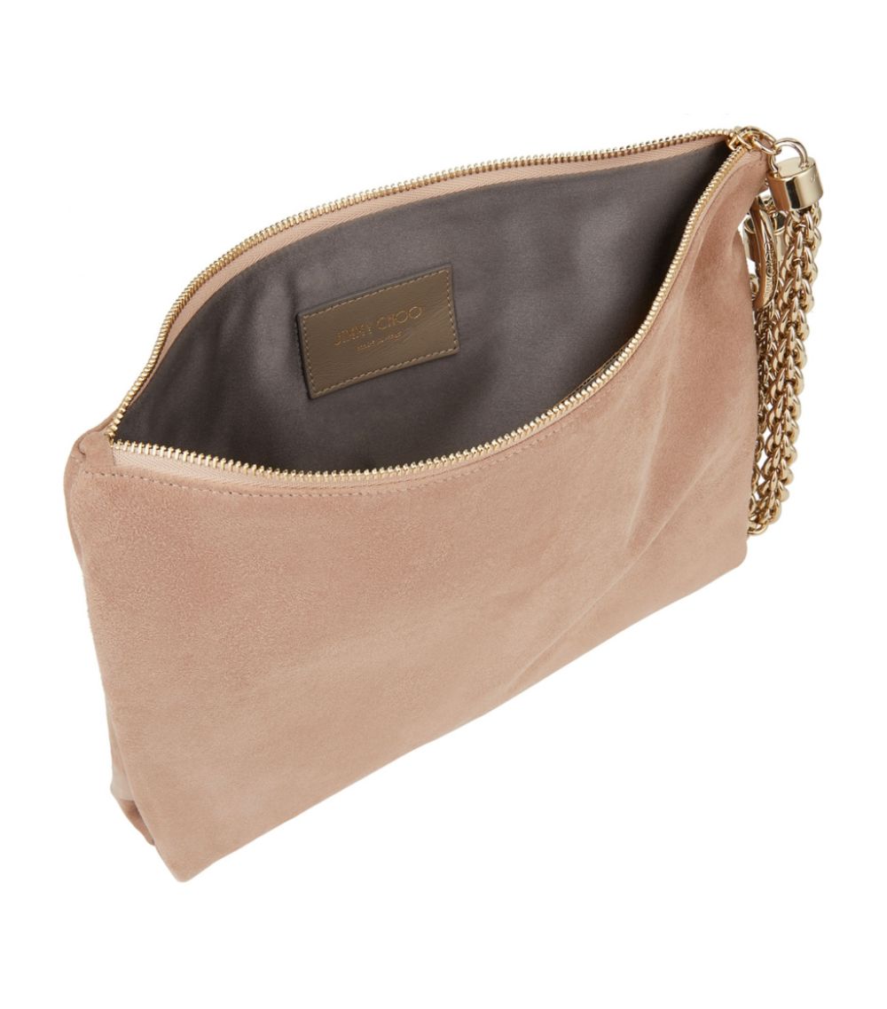 Jimmy Choo Jimmy Choo Suede Callie Clutch Bag