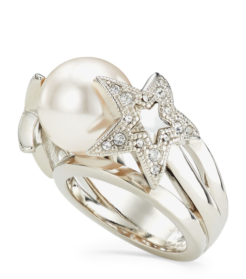 Jimmy Choo Jimmy Choo Crystal Star Ring