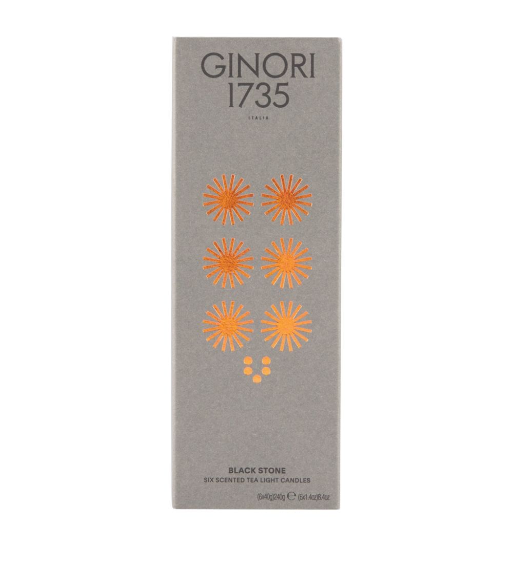 Ginori Ginori 1735 Black Stone Candle Refill (6 X 40G)