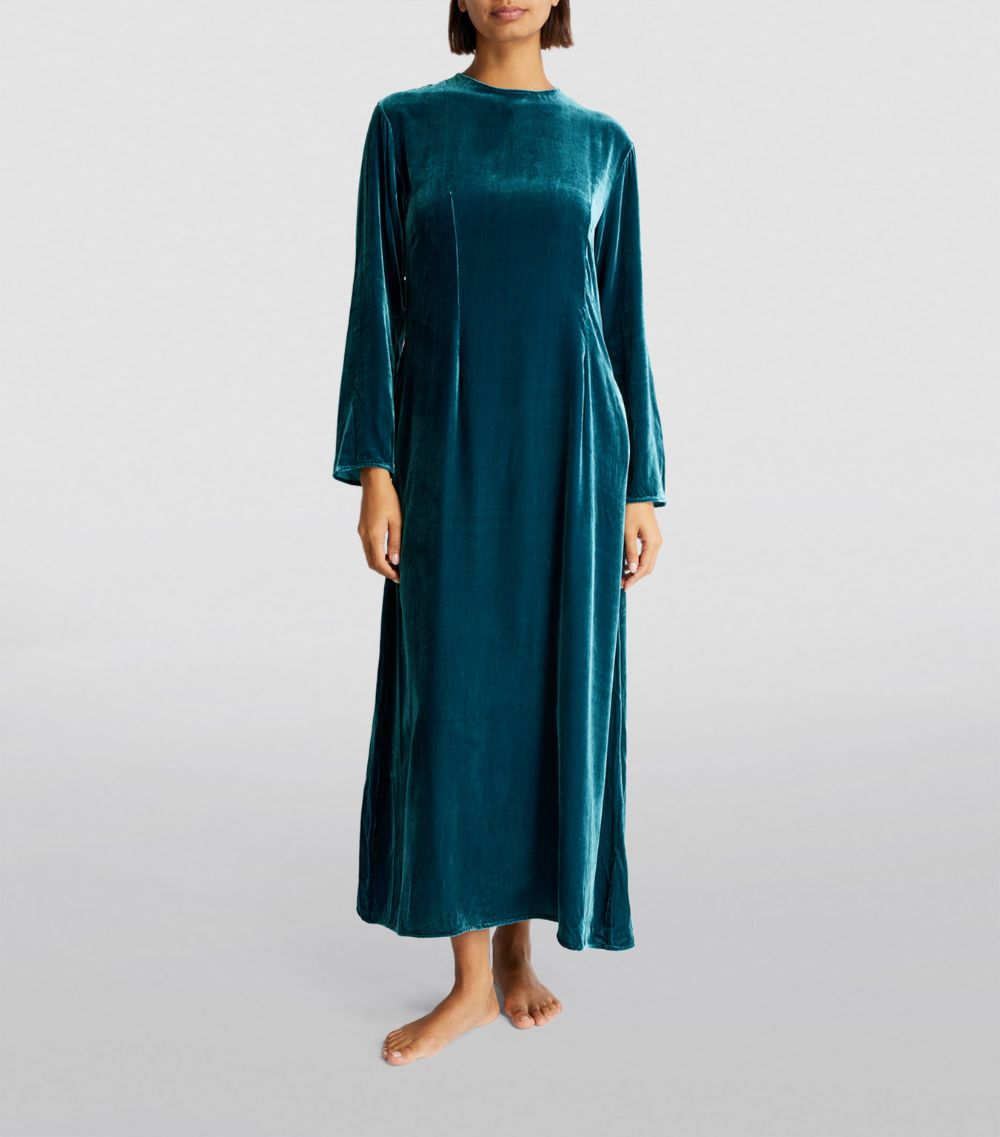 Asceno Asceno Velvet Jody Maxi Dress