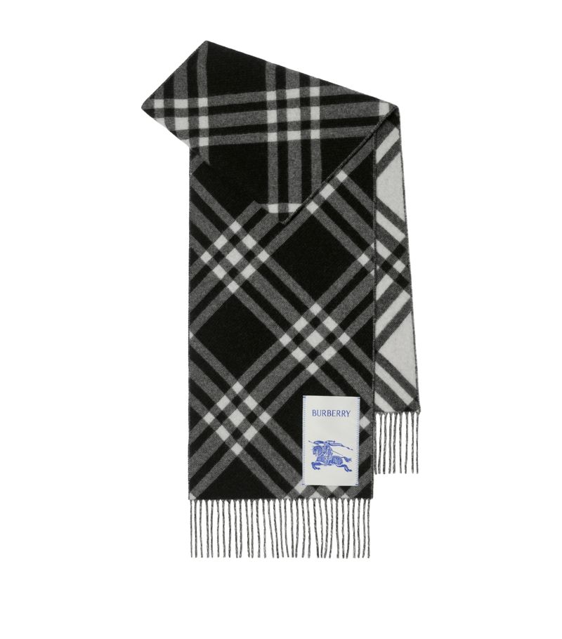 Burberry Burberry Cashmere Check Reversible Scarf