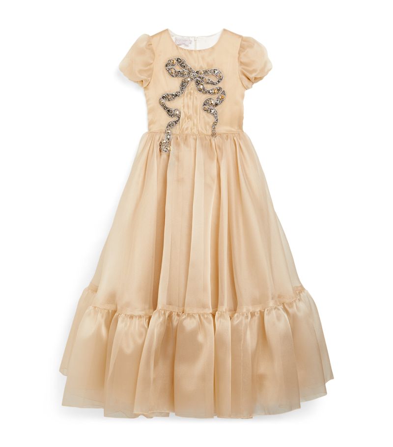 Marchesa Kids Couture MARCHESA KIDS COUTURE Organza Bow-Detail Dress (8-16 Years)