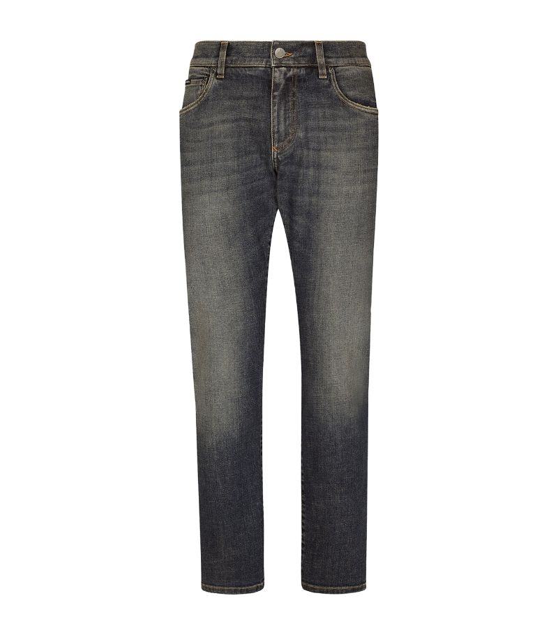 Dolce & Gabbana Dolce & Gabbana Faded Slim Jeans