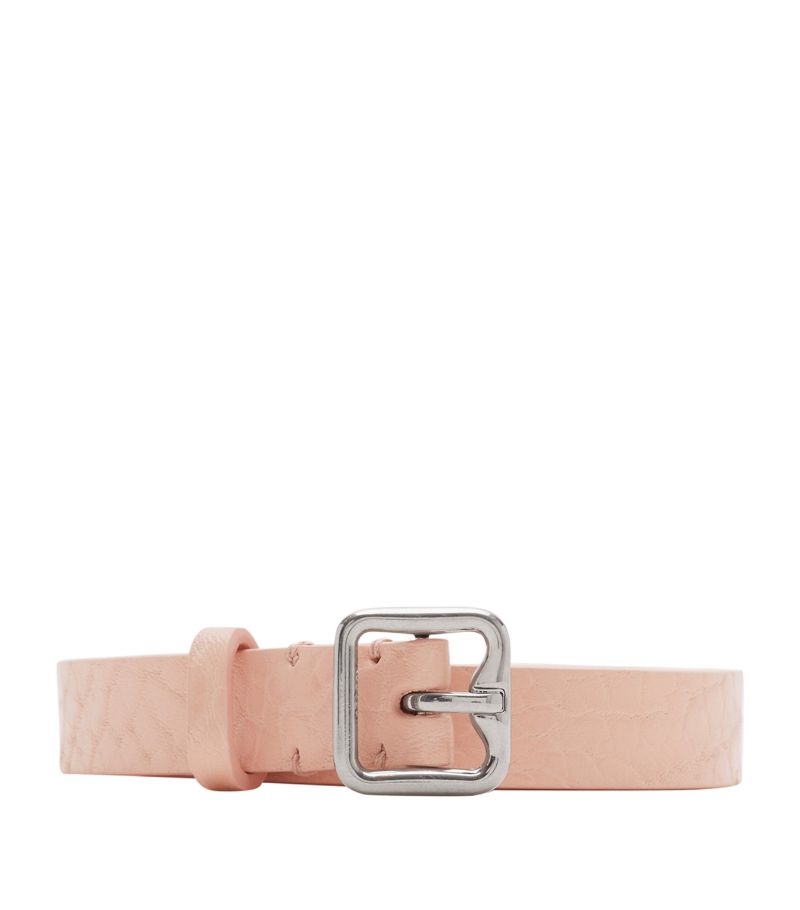 Burberry Burberry Leather B-Buckle Belt