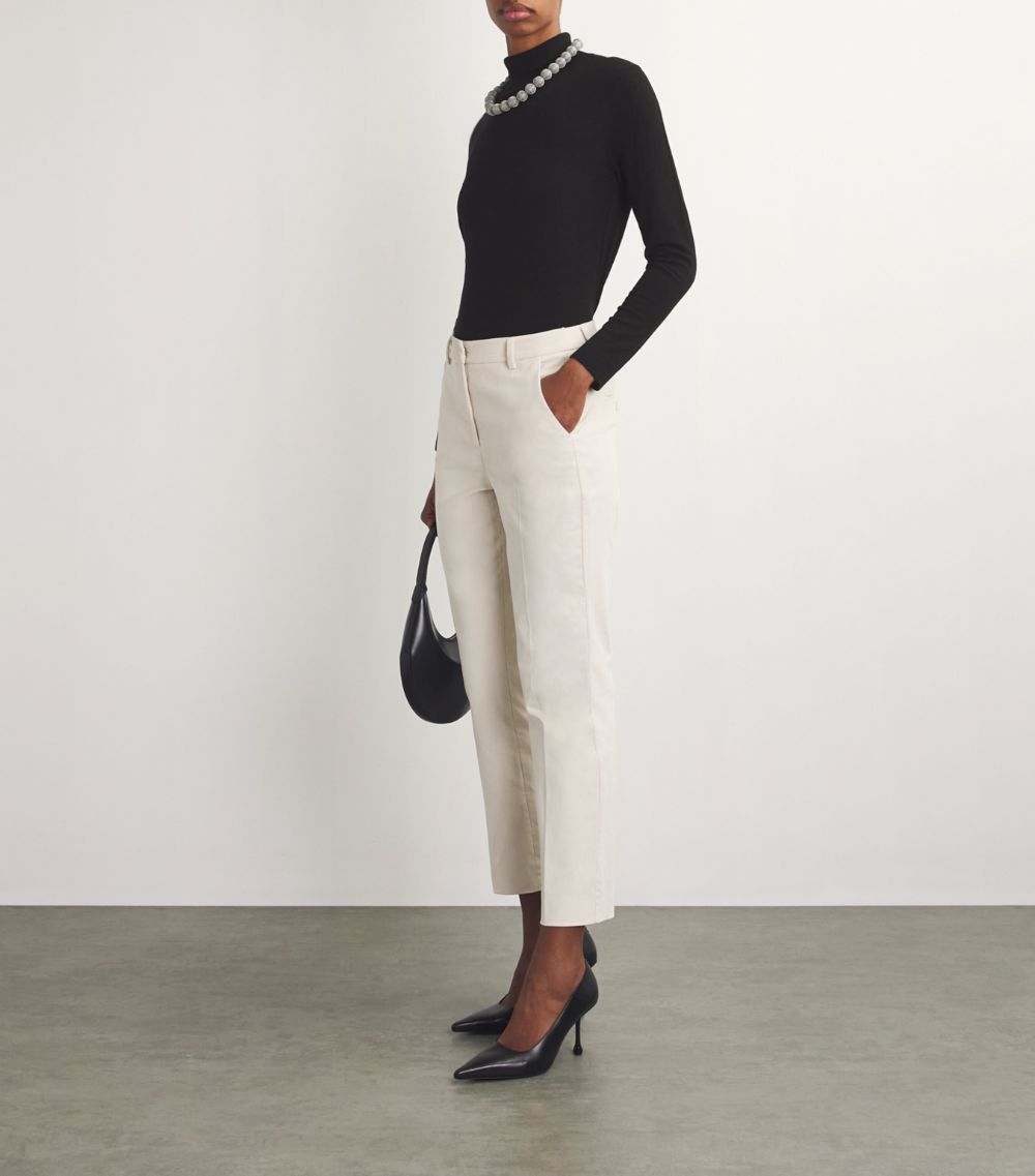 Weekend Max Mara Weekend Max Mara Silk-Wool Rollneck Sweater