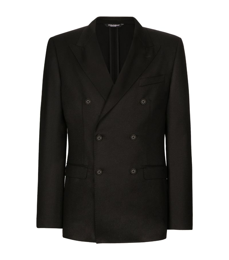 Dolce & Gabbana Dolce & Gabbana Virgin Wool Double-Breasted Blazer