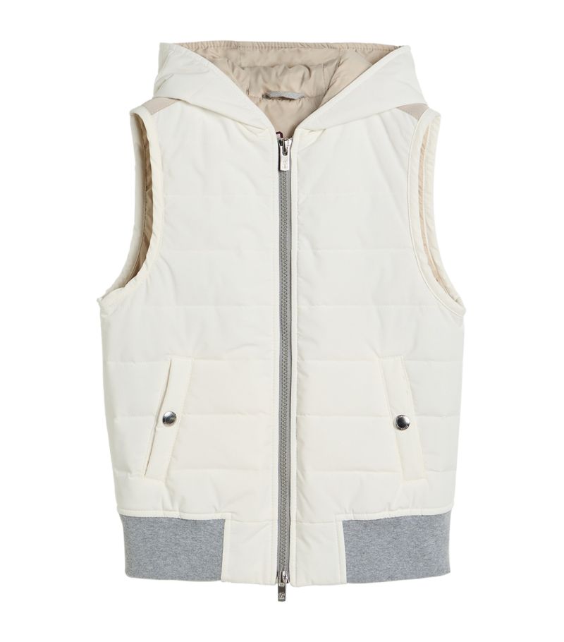 Brunello Cucinelli Kids Brunello Cucinelli Kids Padded Gilet (4-12+ Years)