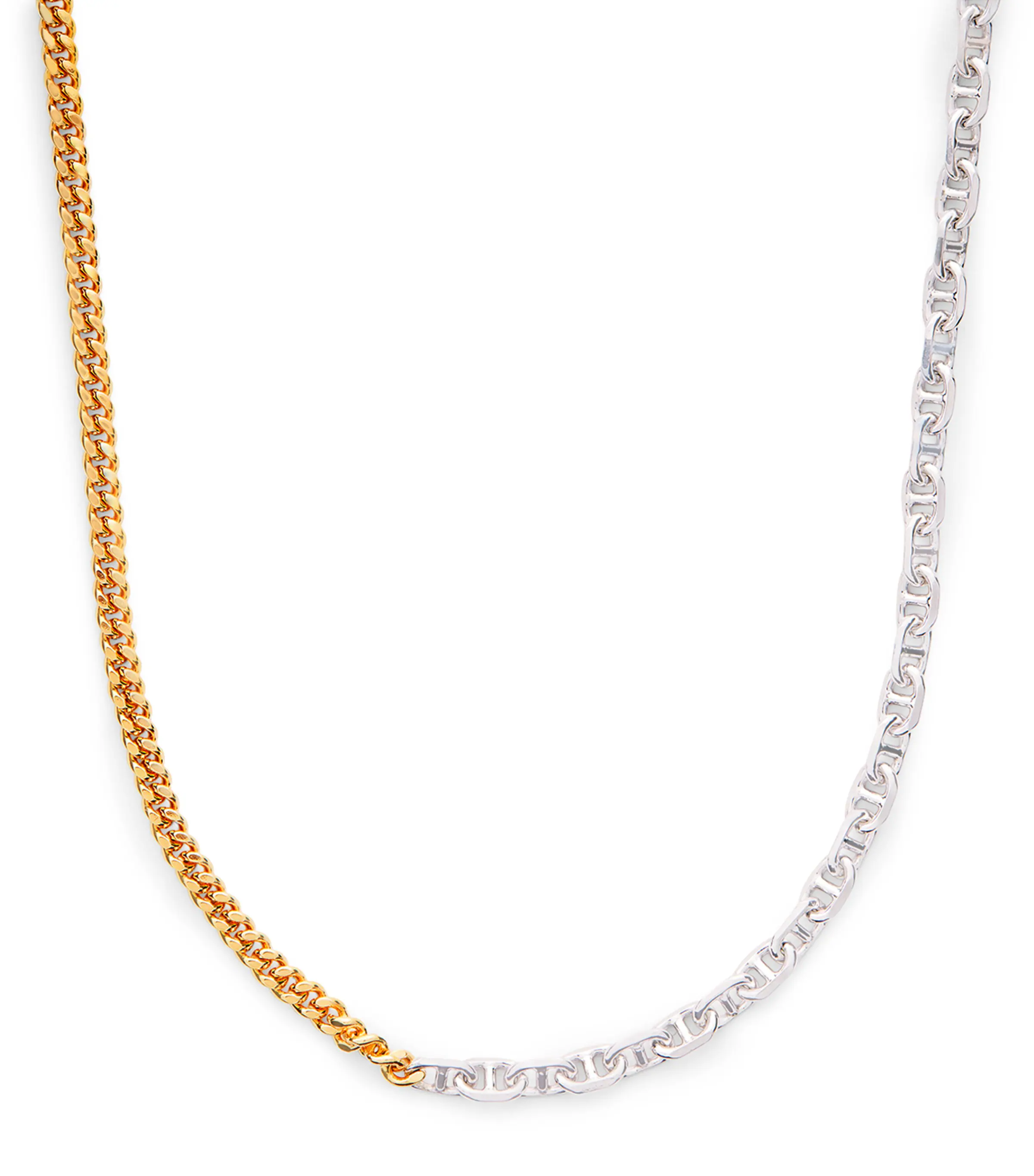  Tom Wood Rue Chain Duo Necklace