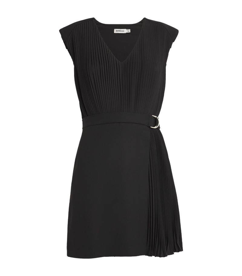 Simkhai Simkhai Pleated Margot Mini Dress