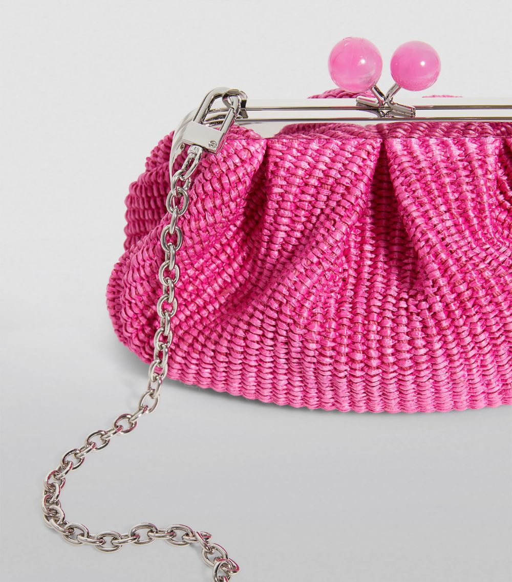 Weekend Max Mara Weekend Max Mara Small Woven Pasticcino Clutch Bag