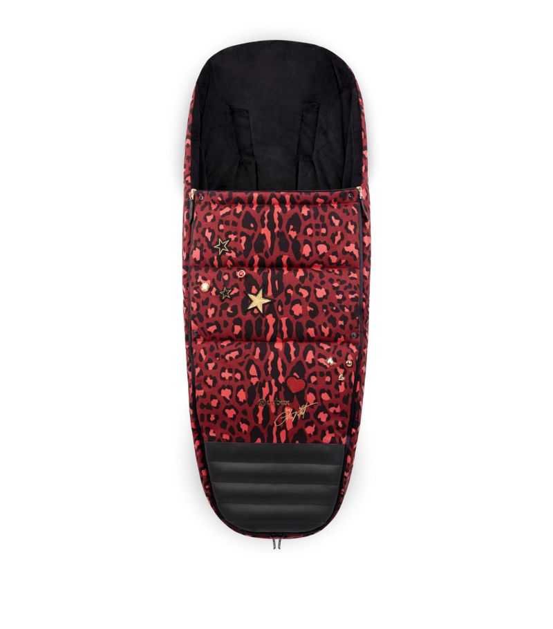 Cybex Cybex X Alec Voelkel Rockstar Platinum Leopard Footmuff