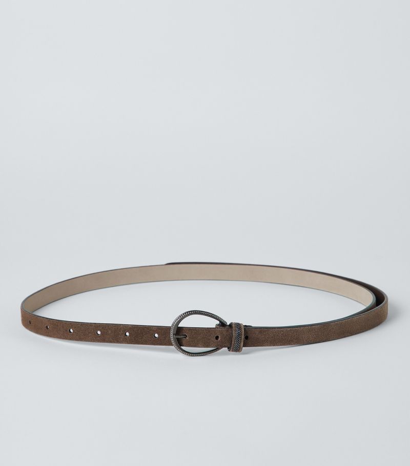 Brunello Cucinelli Brunello Cucinelli Suede Belt