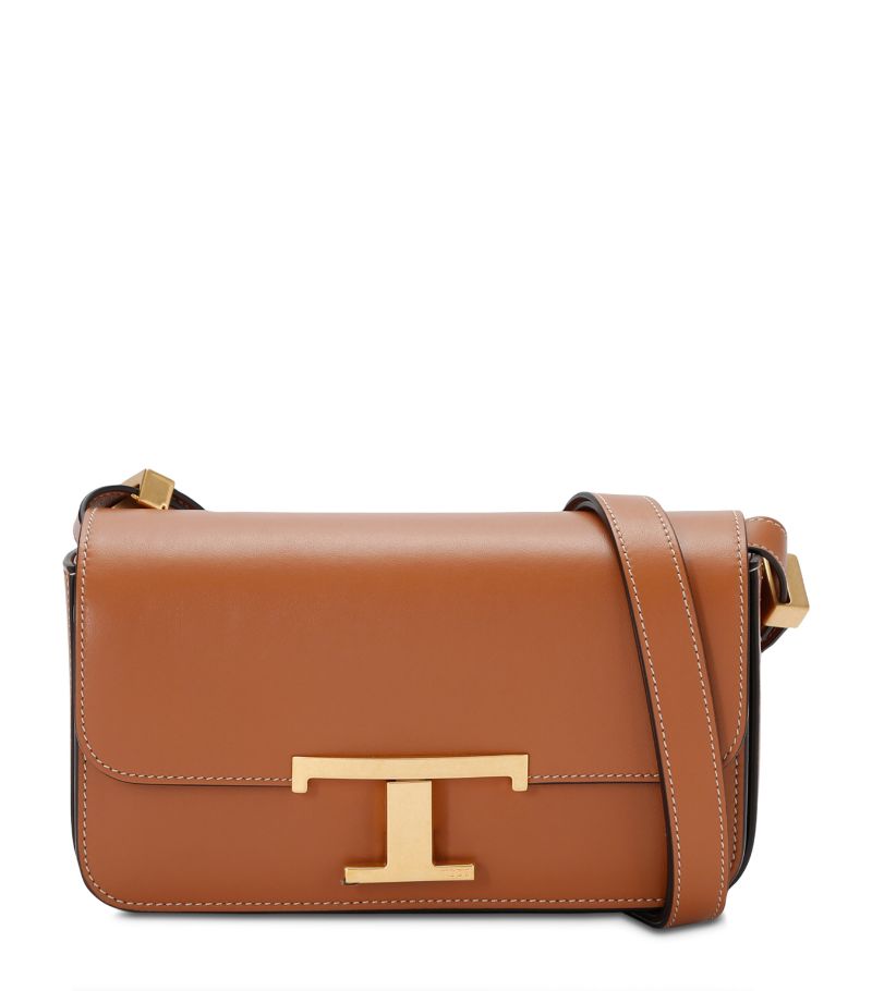 Tod's Tod'S Leather T Timeless Shoulder Bag