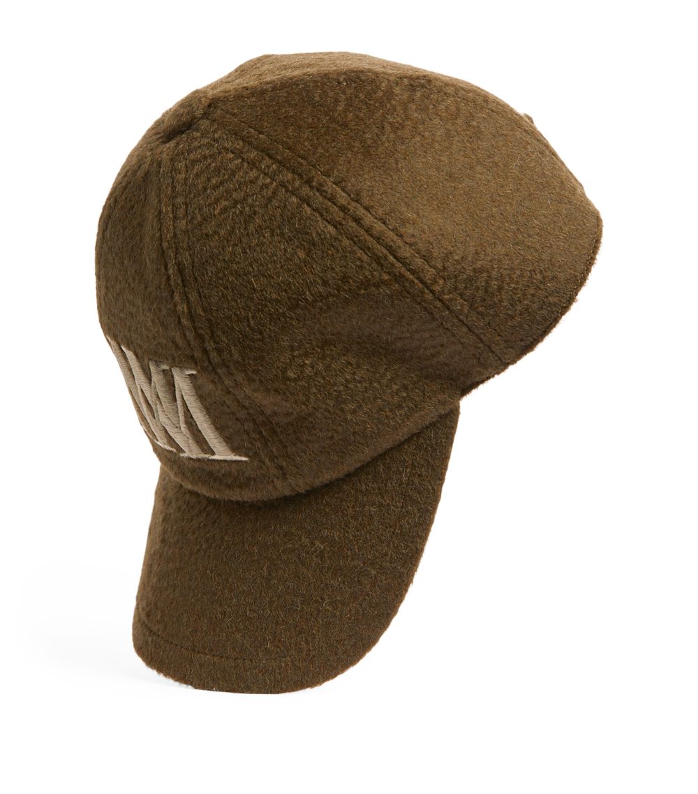 Max Mara Max Mara Camel Hair Balocco Baseball Cap