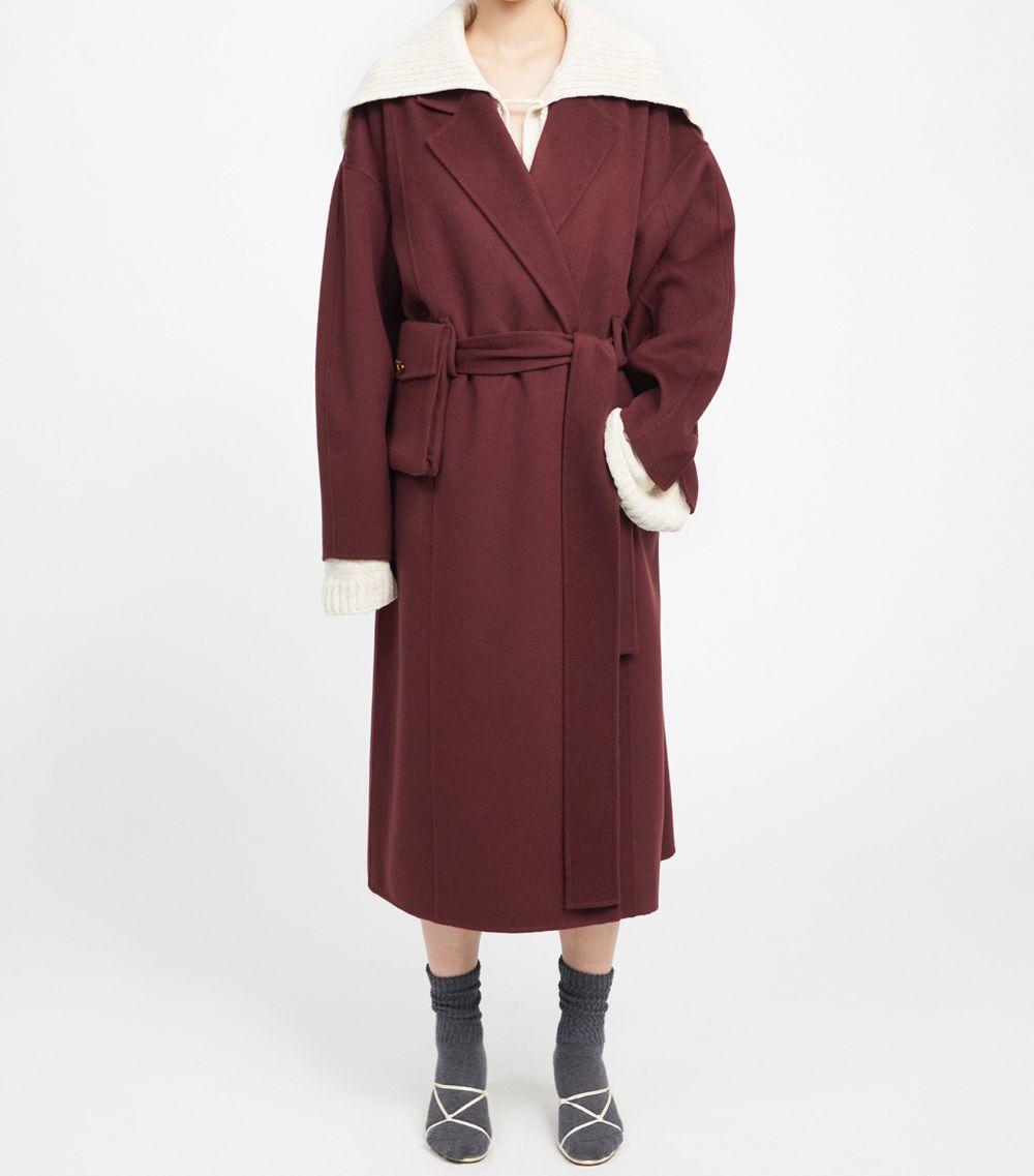 Aeron Aeron Wool-Silk Hutton Wrap Coat