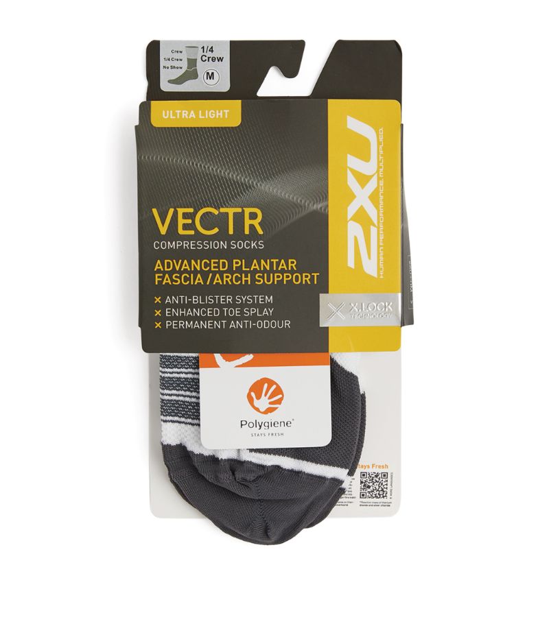 2Xu 2Xu Vectr Ultralight ¼ Crew Socks