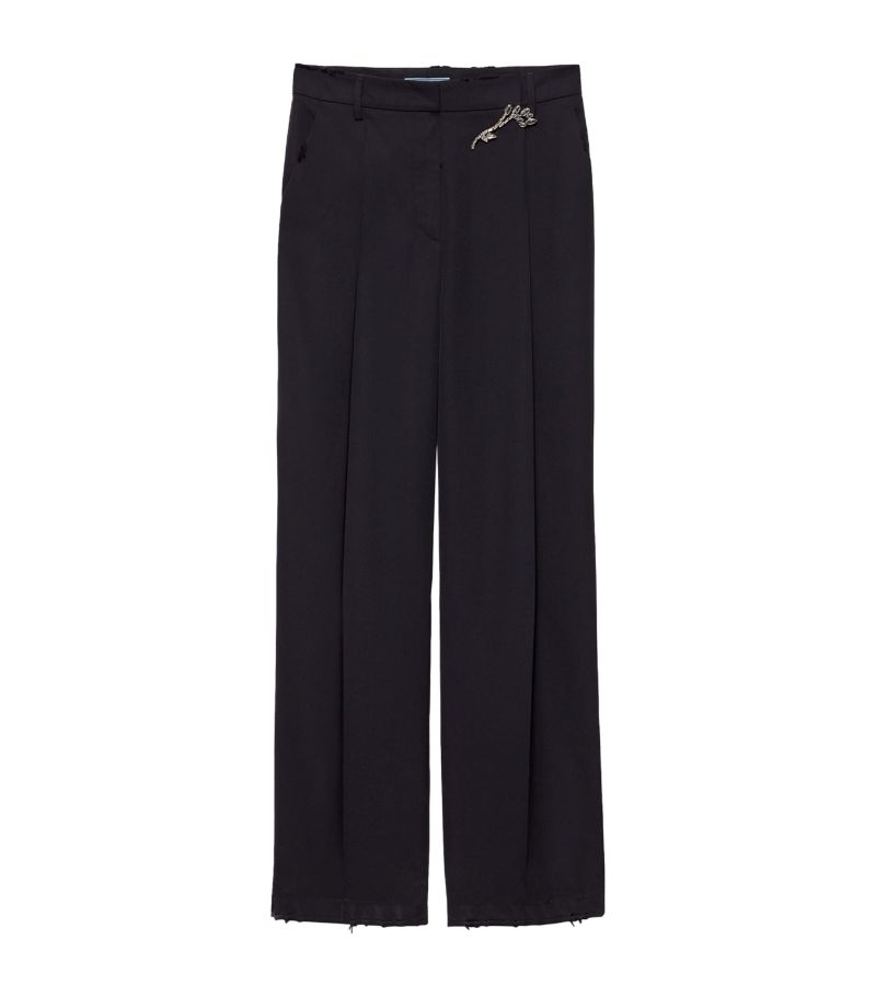 Prada Prada Wool Tailored Trousers