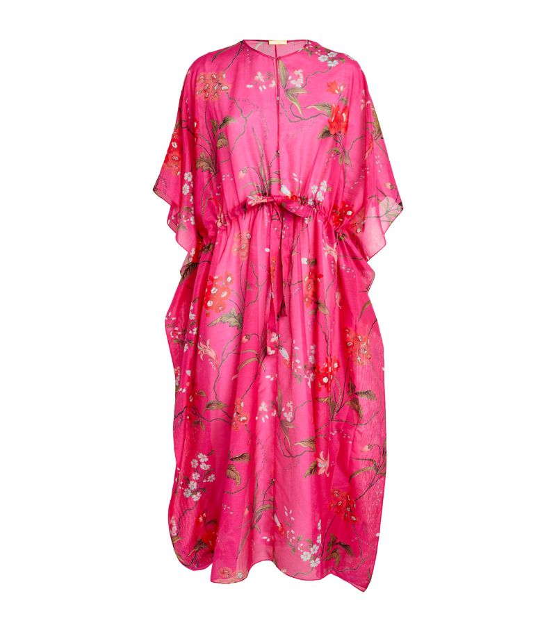 Erdem Erdem Floral Print Kaftan Midi Dress