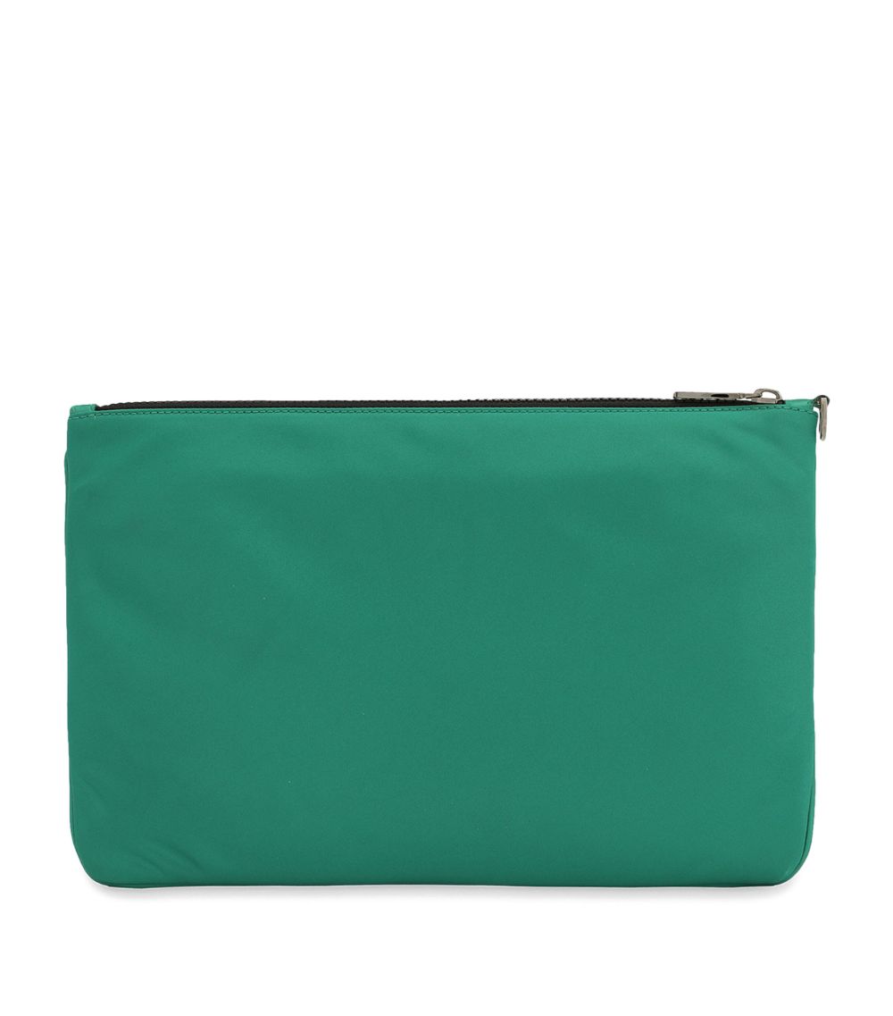 Dolce & Gabbana Dolce & Gabbana Nylon Logo Pouch