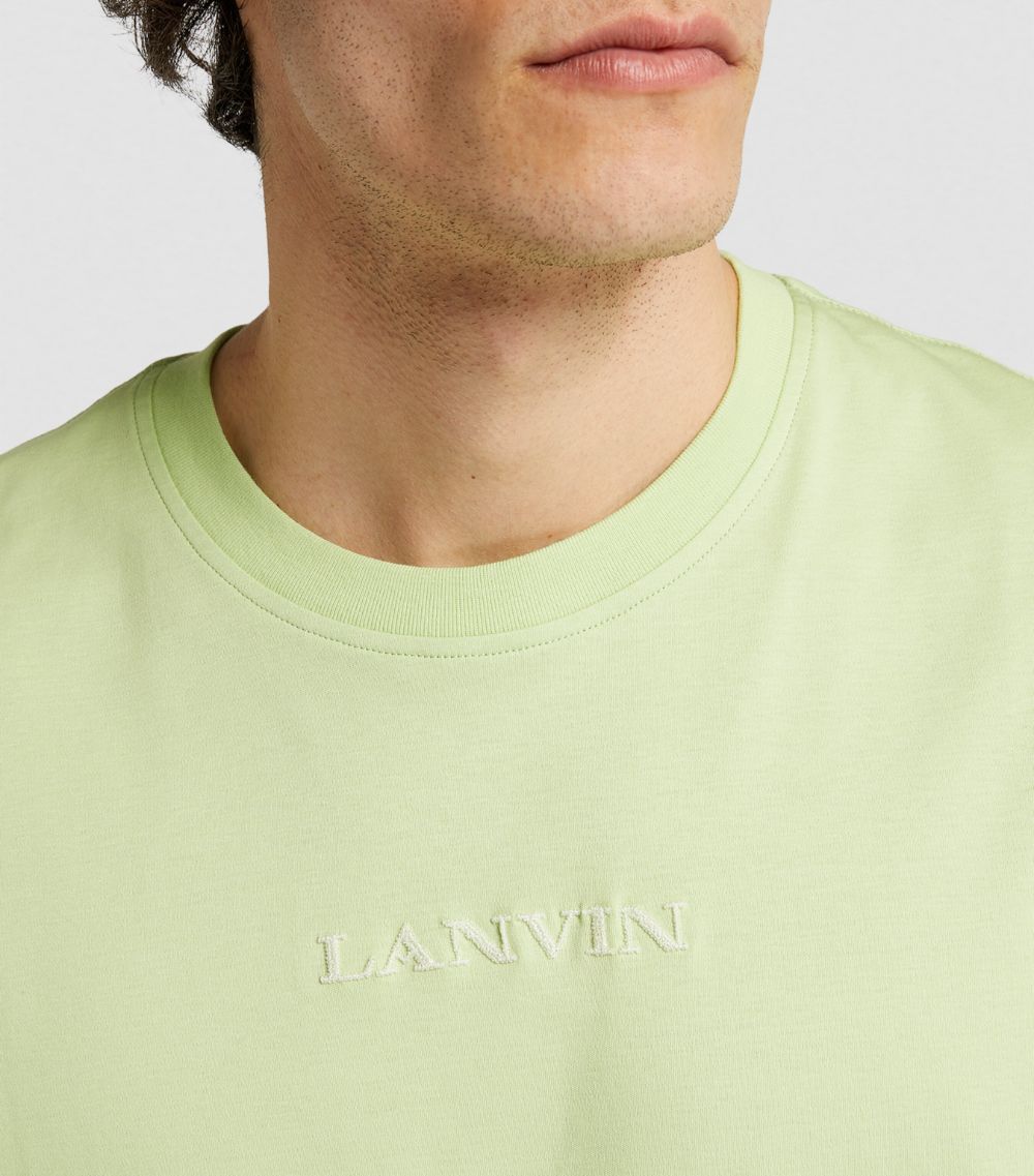 Lanvin Lanvin Brode Logo T-Shirt