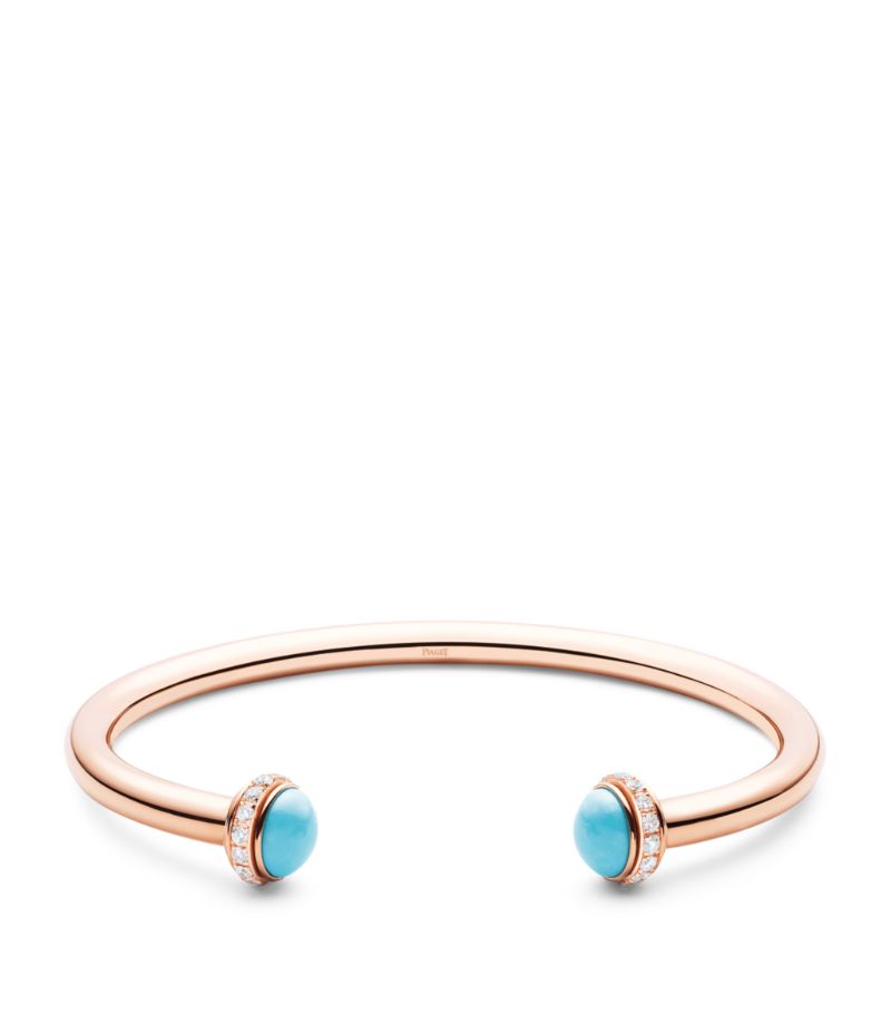 Piaget Piaget Rose Gold, Diamond And Turquoise Possession Bangle