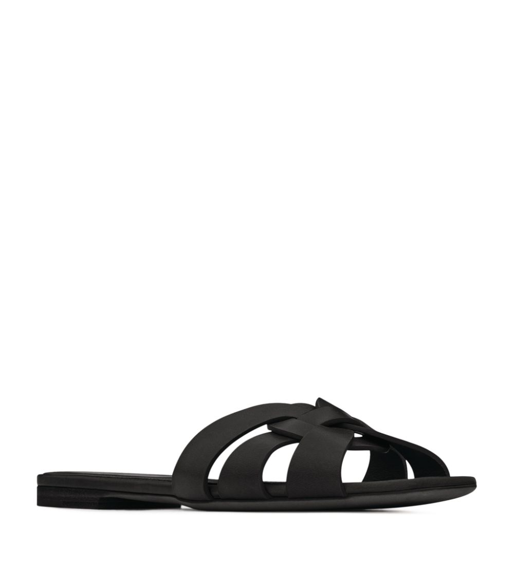 Saint Laurent Saint Laurent Leather Tribute Sandals