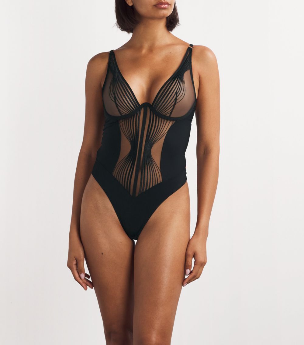 Aubade Aubade X Cindy Bruna Sumptuous Waves Bodysuit