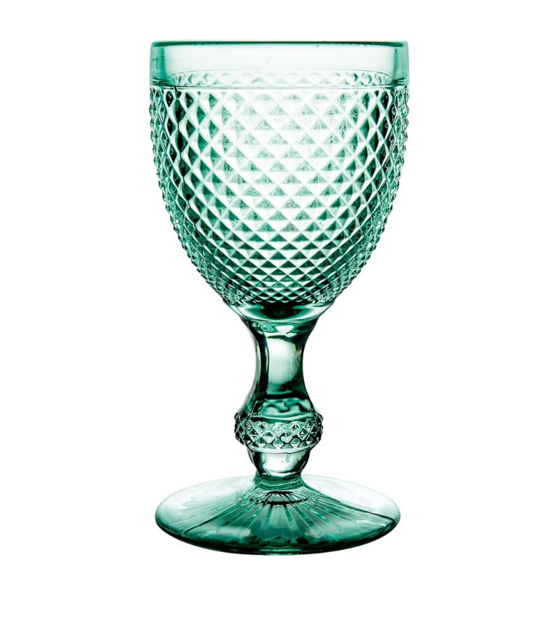 Vista Alegre Vista Alegre Set Of 4 Bicos Verde Water Goblets (280Ml)