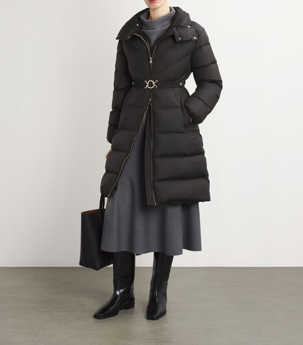 Moncler Moncler Down Quilted Brou Coat