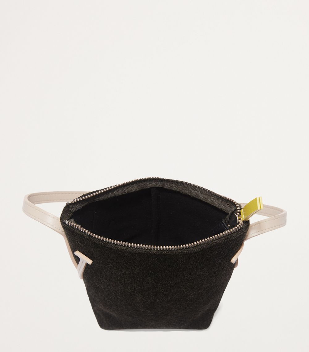 Jw Anderson Jw Anderson Mini Chenille Anchor Top-Handle Bag