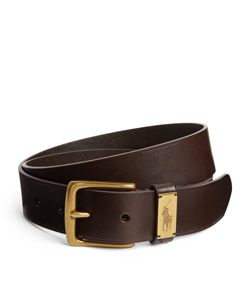 Polo Ralph Lauren Polo Ralph Lauren Leather Polo Pony Belt