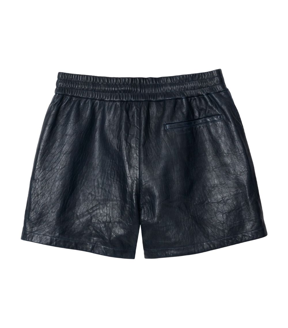 Burberry Burberry Leather Shorts