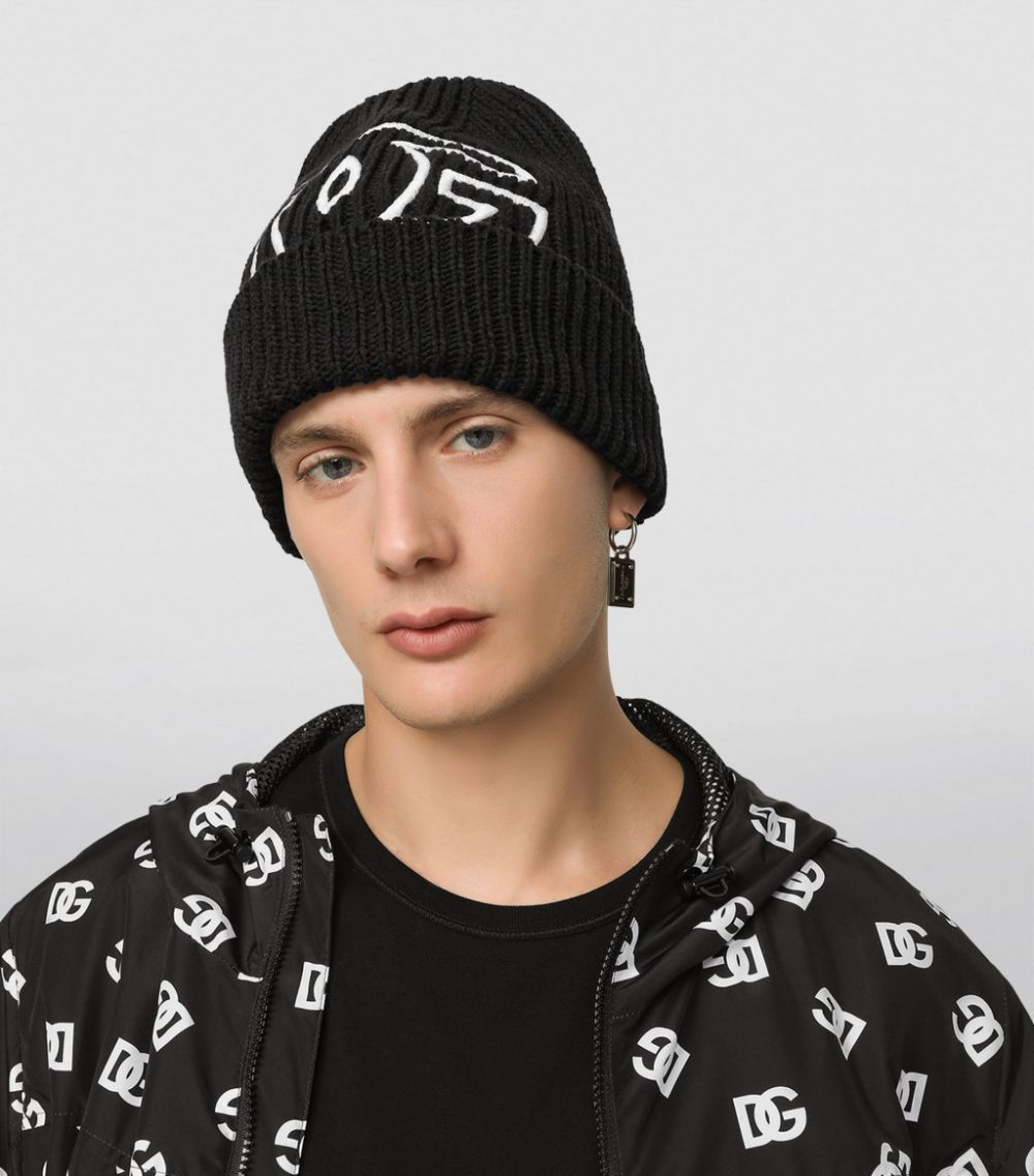 Dolce & Gabbana Dolce & Gabbana Dg Beanie Hat