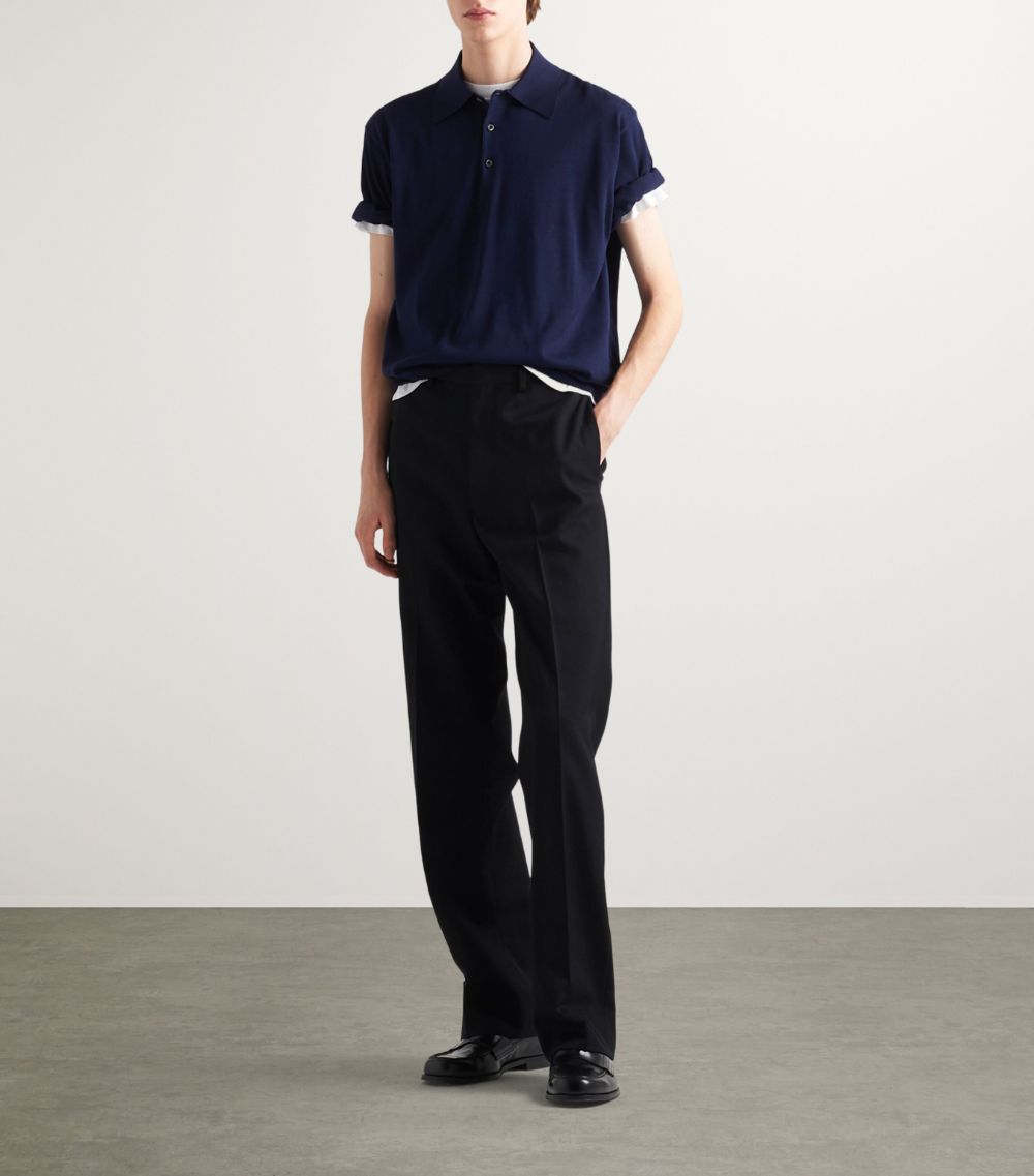 Prada Prada Cotton Polo Shirt