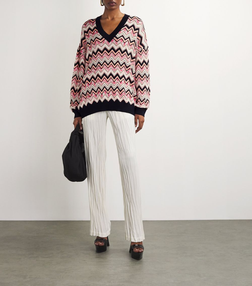 Missoni Missoni Zig Zag Oversized Sweater