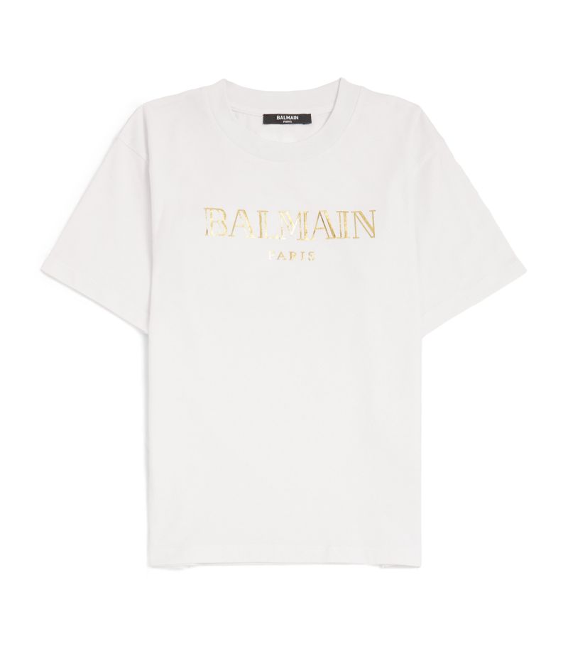 Balmain Balmain Kids Logo T-Shirt (4-14 Years)