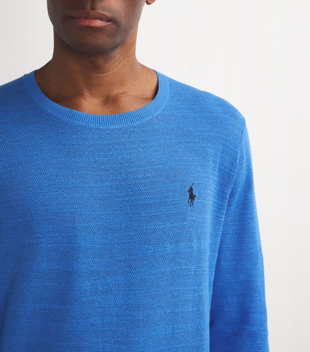 Polo Ralph Lauren Polo Ralph Lauren X Wimbledon Cotton-Linen Sweater