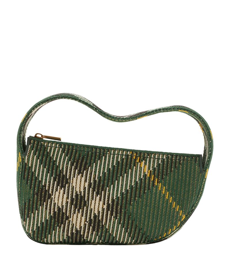 Burberry Burberry Mini Knitted Shield Shoulder Bag