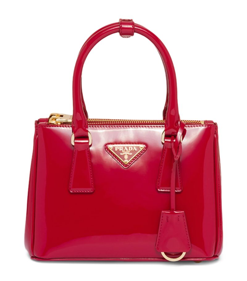 Prada Prada Mini Leather Galleria Top-Handle Bag