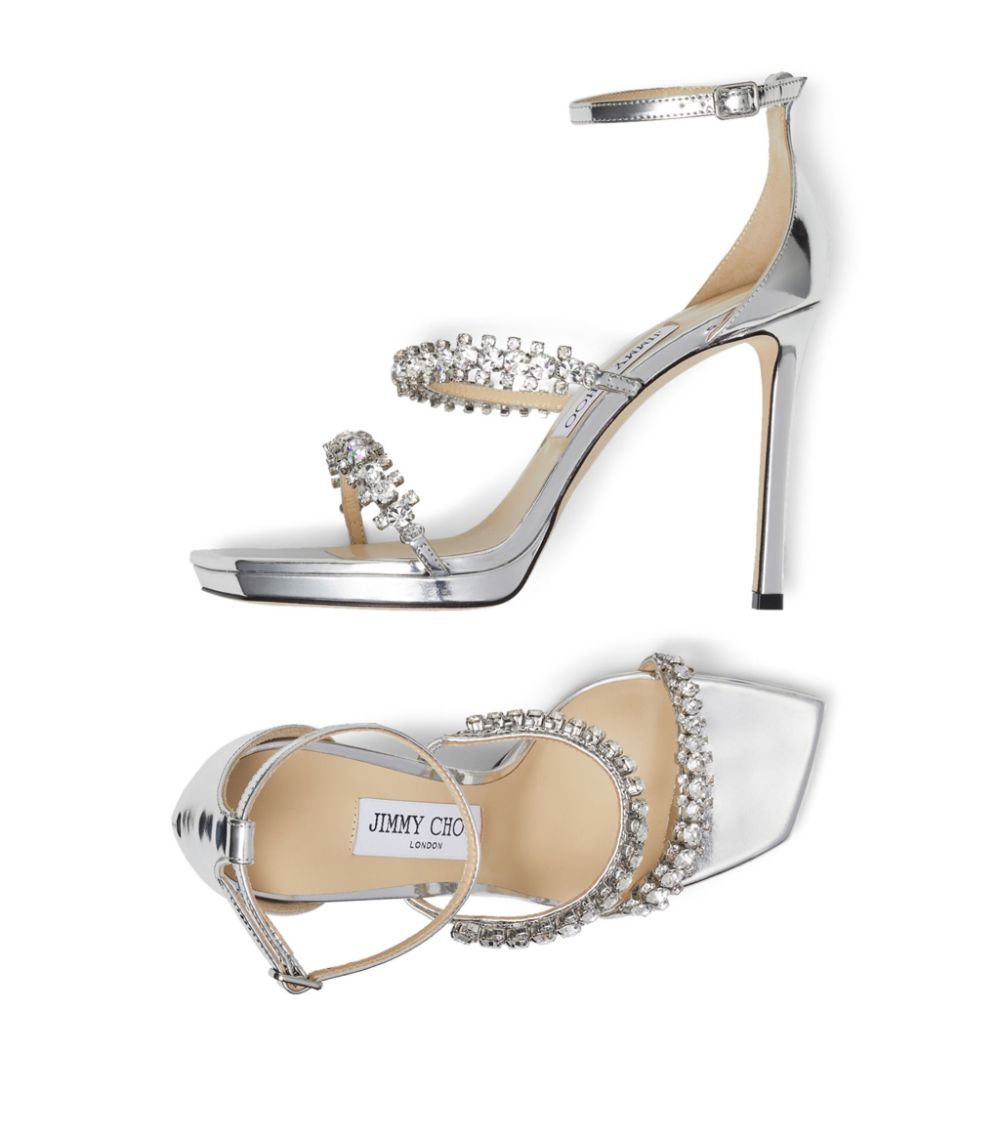 Jimmy Choo Jimmy Choo Metallic Bing Sandals 105