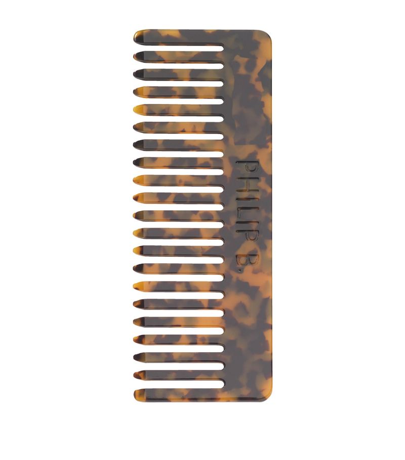  Philip B Tortoiseshell Detangling Comb