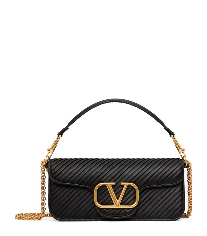 VALENTINO GARAVANI Valentino Garavani Leather Loco Shoulder Bag