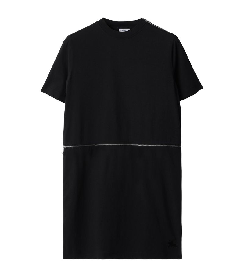 Burberry Burberry Cotton T-Shirt Mini Dress