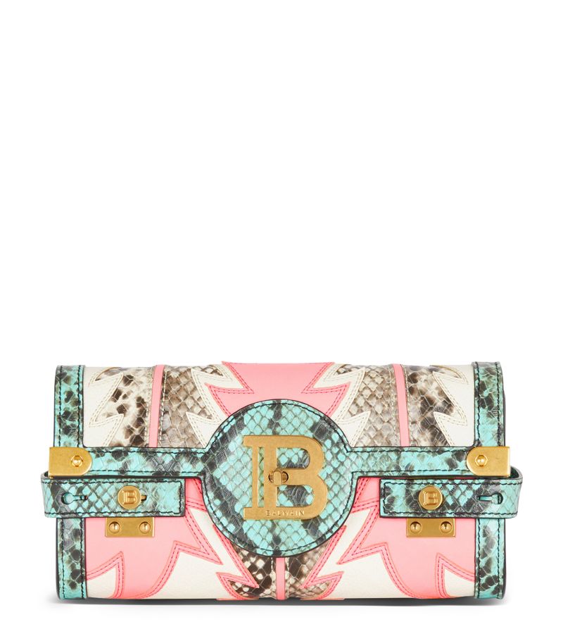 Balmain Balmain Patchwork B-Buzz 23 Clutch Bag