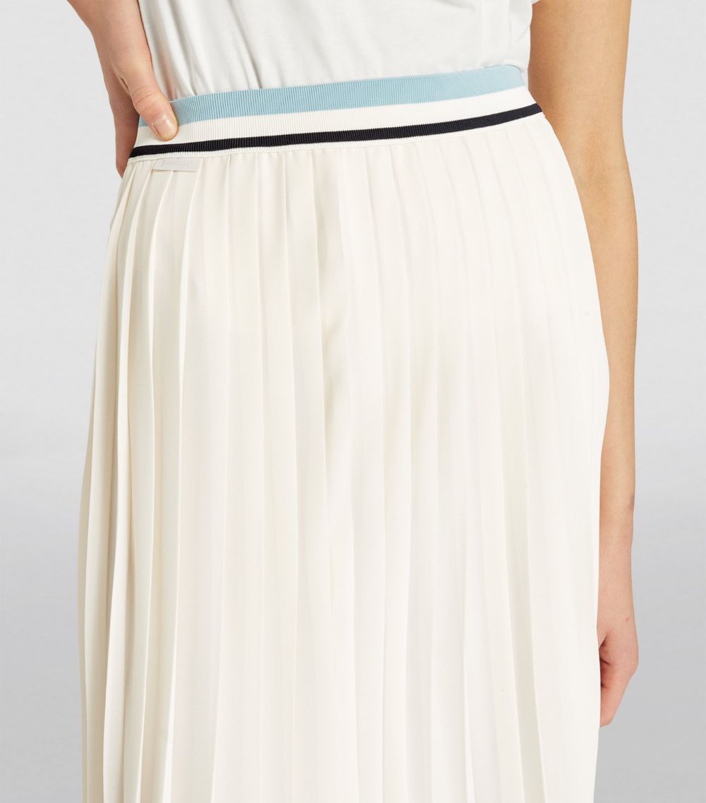 Moncler Moncler Pleated Midi Skirt